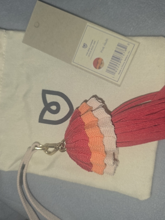 Rothy's Other - RARE-Rothy's JellyfishTassel Keychain in, Pink, Orange, White